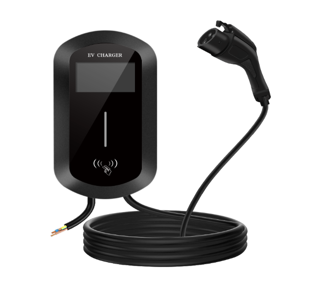 MRS-AJ8 TYPE 1 Wall/Pole-mounted EV AC Charging Station (Home/Residential) premium version RFID card function, Bluetooth, WiFi, 4G, OCPP1.6 MRS-AJ8-11048 alt=" {{ product.type }}: {{ product.title }} {{ product.selected_or_first_available_variant.title }}"