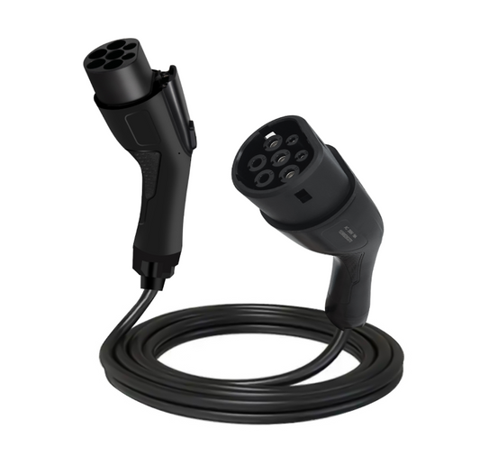 AC | Type 2 | Portable | MRS-EST-YC 3.5KW 7KW 11KW 22KW Dual-Head EV Charging Gun Extension Cable