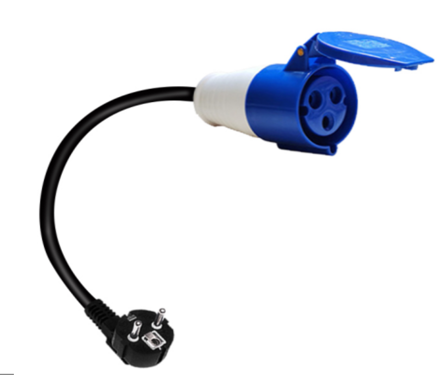 ChargePapa Power-Bridge | Schuko to CEE 32A Adapter (16A Max / Travel Mode)