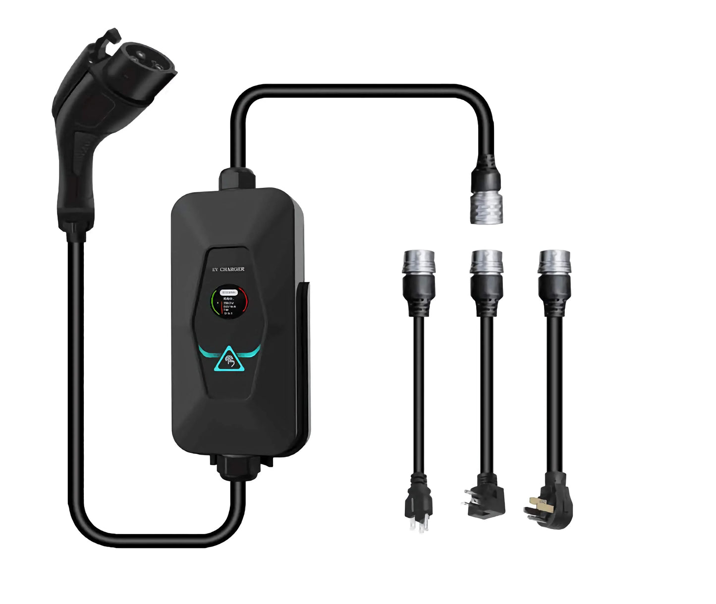 ChargePapa MRS-AA2 |3-in-1 Modular EV Charger Kit | Level 1 & 2 (1.9kW - 9.6kW)