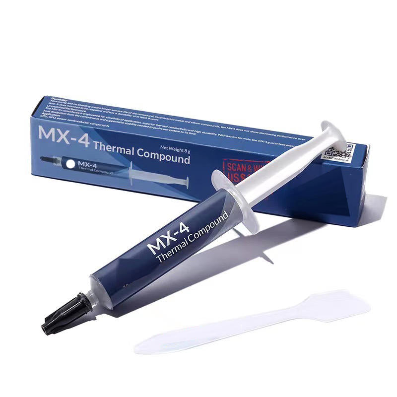Thermal paste / thermal grease or CPU silicone for laptops to improve heat dissipation