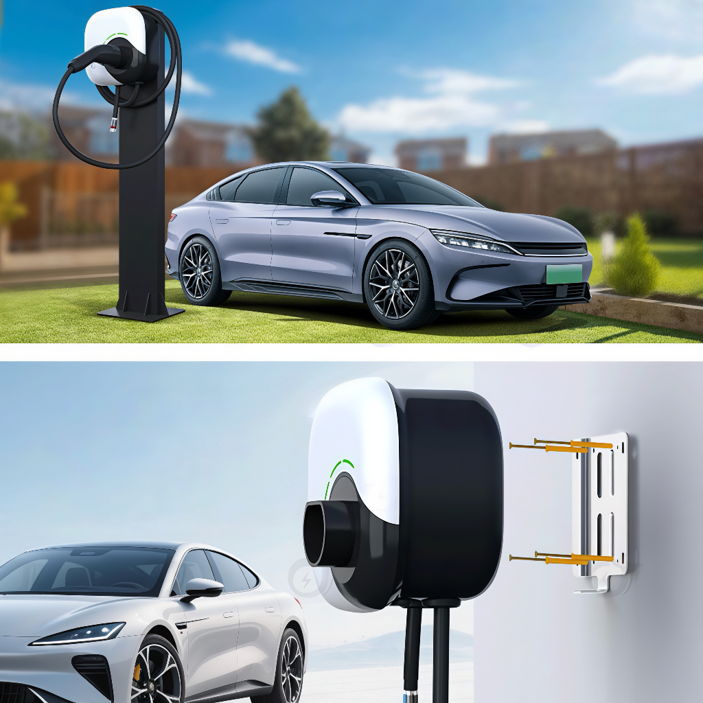 ChargePapa V2 | Smart Type 2 EV Charging Socket (7kW - 22kW, WiFi/App/RFID)