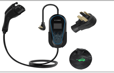 TYPE1 Z9-Type Portable AC EV Charger (Wall-Mount) MRS-AZ9-09040 alt=" {{ product.type }}: {{ product.title }} {{ product.selected_or_first_available_variant.title }}"