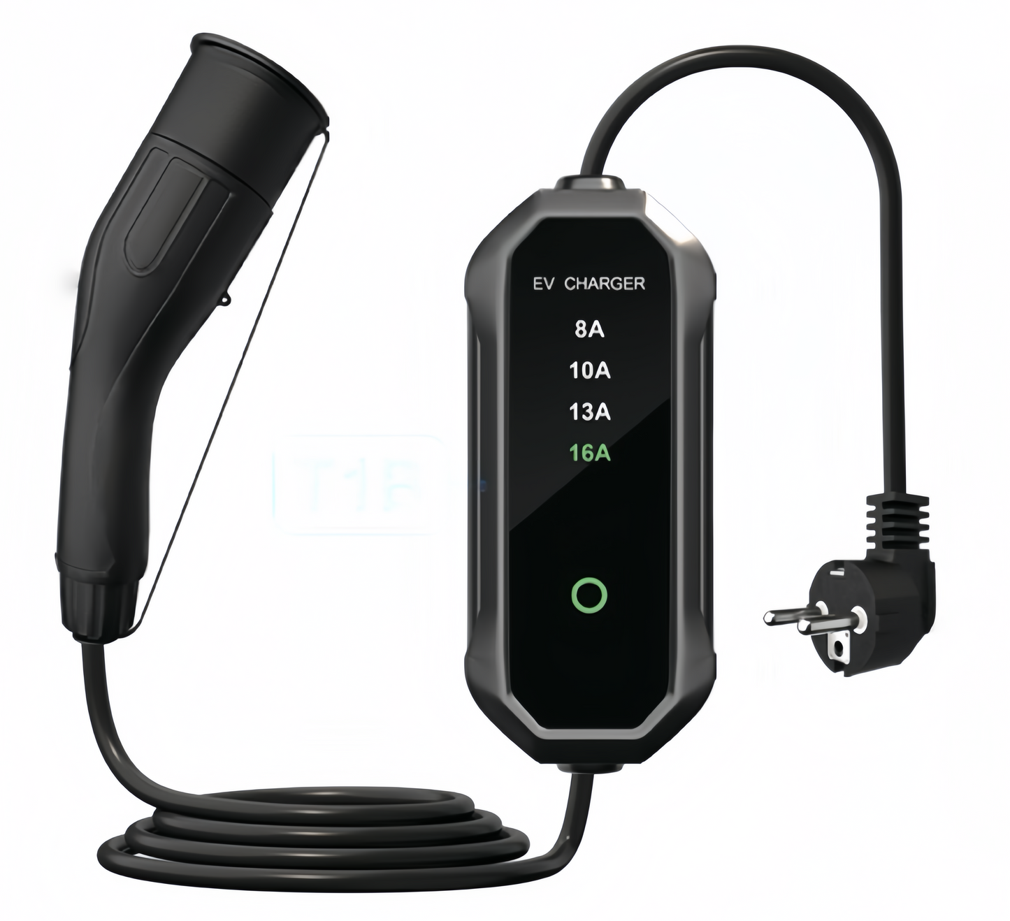 ChargePapa T1B | 16A Essential Portable EV Charger (Type 1, Type 2, Tesla)