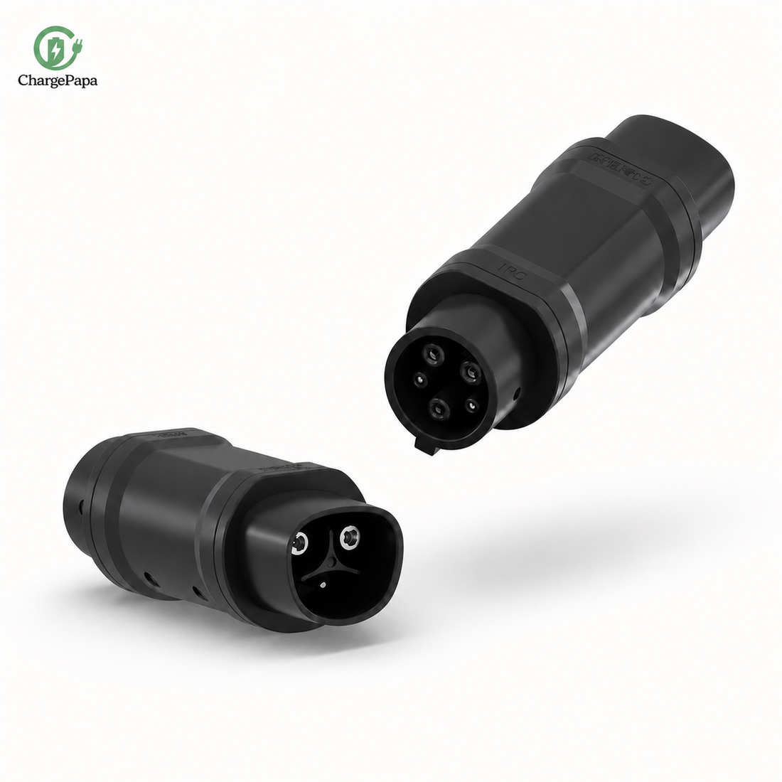 ChargePapa Power-Bridge NACS AC to J1772 Type 1 adapter; AC-only path, not a BMW-approved Supercharger adapter