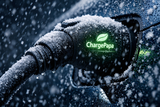 Winter EV Charging - TPU Flexible Cable -30C Test - ChargePapa