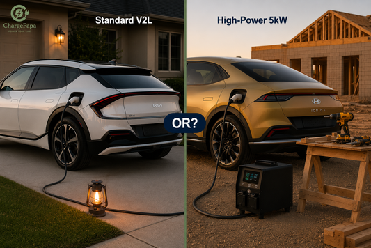 When Do You Need a High-Power EV Discharger Instead of a Standard V2L Adapter?