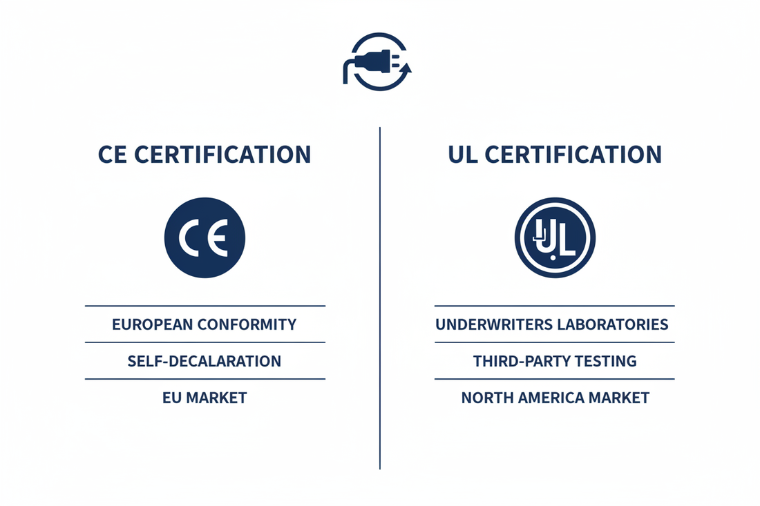 CE vs UL Certification for EV Chargers: What It Actually Means (2026)