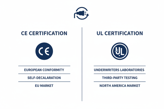 CE vs UL Certification for EV Chargers: What It Actually Means (2026)
