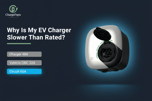Why Is My EV Charger Slower Than Its Rated Speed? 6 Causes and How to Diagnose Each