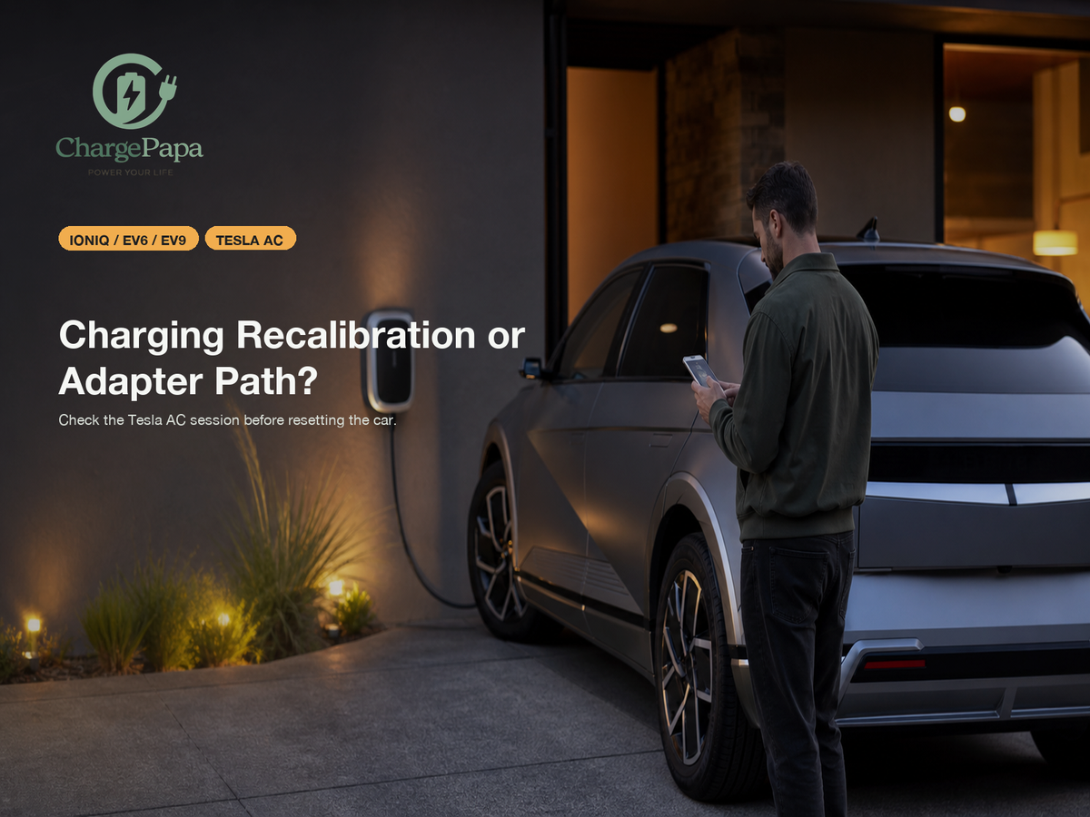 IONIQ 5/EV6/EV9: Tesla AC-Fehler (2026) – ChargePapa