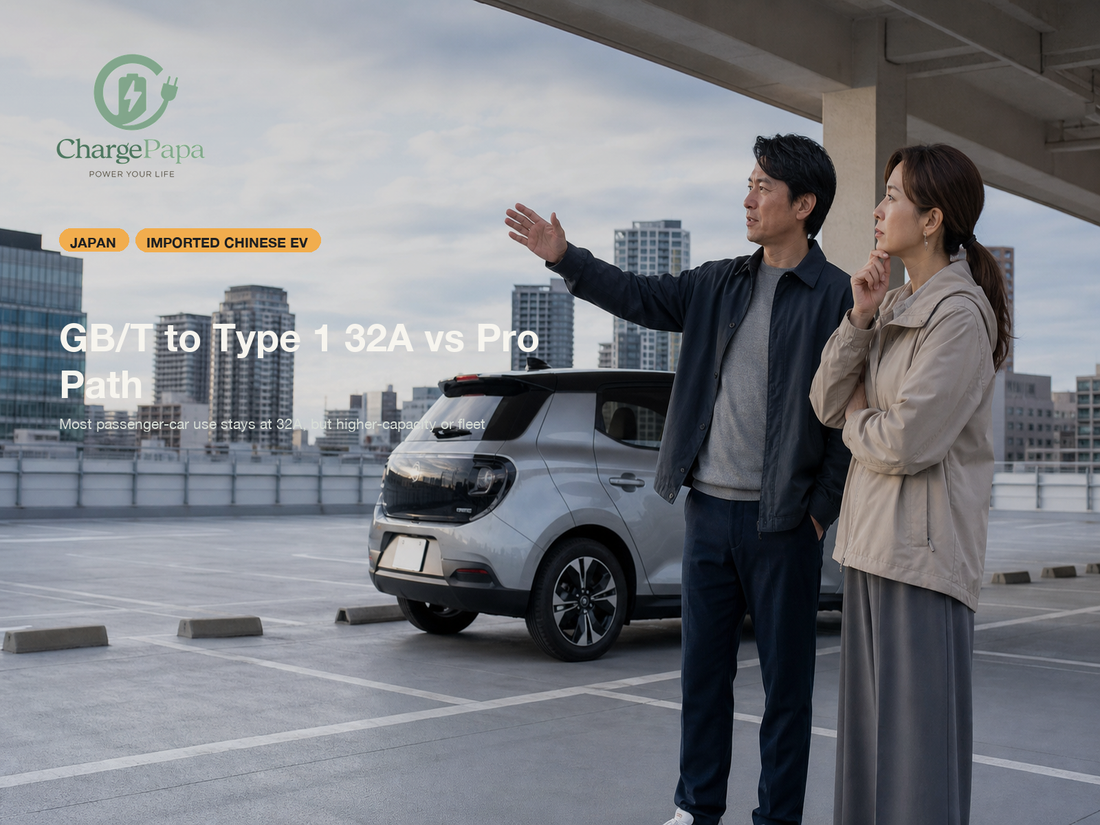 When Does a GB/T EV Charging at Type 1 Stations Need More Than 32A?