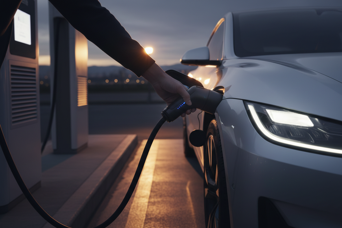 ChargePapa CCS2-to-CCS1 DC fast charging adapter — third-party adapters and EV warranty rights explained