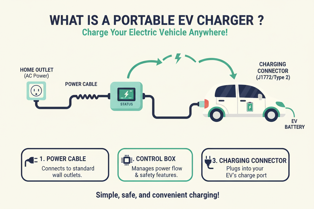 What Is a Portable EV Charger? The Complete Beginner's Guide (2026)