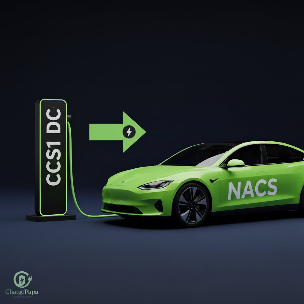 CCS1 DC to Tesla NACS