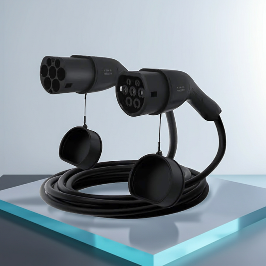 AC | TYPE 2 | Portable | 3.5kw/7kw/11kw/22kw tethered cable (dual socket) | Connection Cable