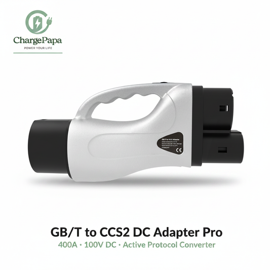 ChargePapa Smart-Link | GB/T to CCS2 DC Adapter Pro (400A / Active Protocol Converter)