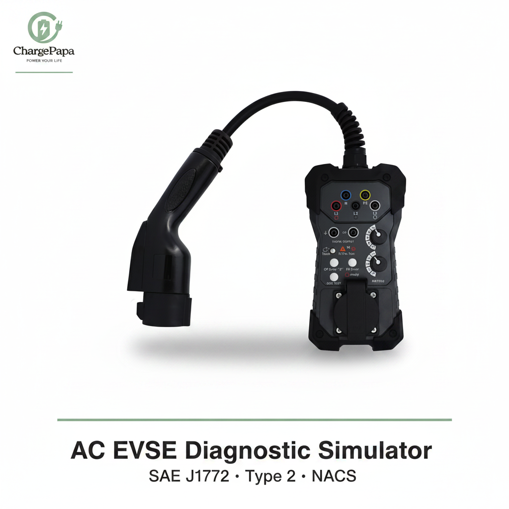 ChargePapa StationCheck | AC EVSE Diagnostic Simulator