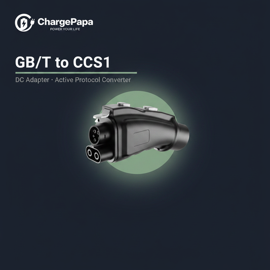 GB/T to CCS1 DC Adapter (250A / Active Protocol Converter / CE)