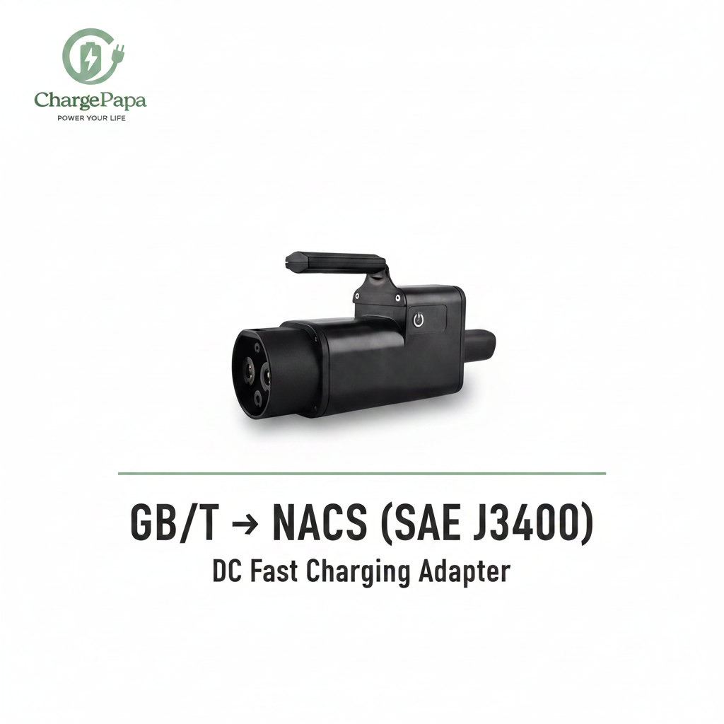 ChargePapa Tesla-Link | GB/T to Tesla (NACS) DC Fast Charging Adapter (300A / 1000V)