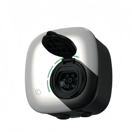 ChargePapa V2 | Smart Type 2 EV Charging Socket (7kW - 22kW, WiFi/App/RFID)