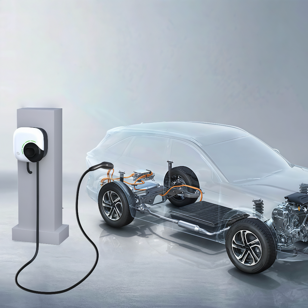 ChargePapa V2 | Smart Type 2 EV Charging Socket (7kW - 22kW, WiFi/App/RFID)