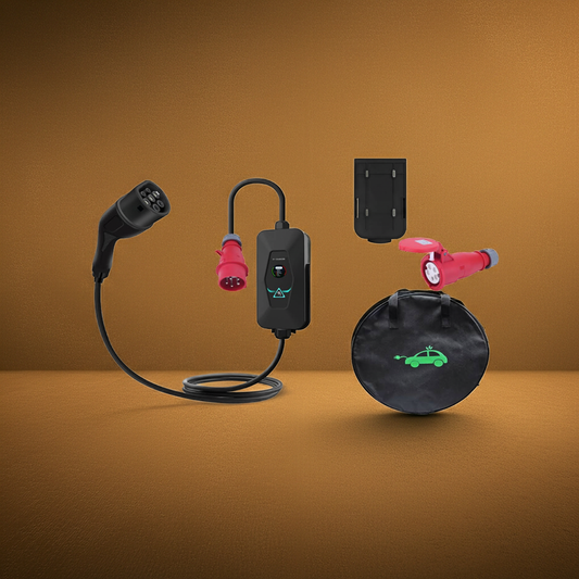 AC | TYPE 2 | Portable | Wall-Mountable | MRS-EA2 11KW 22KW EV Charging Gun, Three-phase, Stepless Current Adjustment