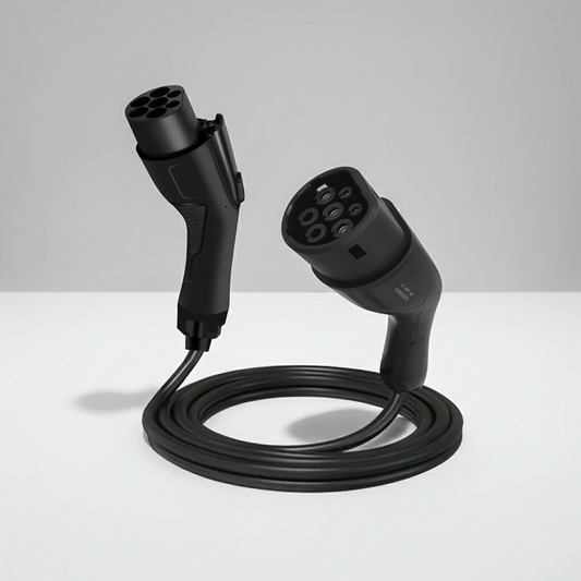 AC | Type 2 | Portable | MRS-EST-YC 3.5KW 7KW 11KW 22KW Dual-Head EV Charging Gun Extension Cable