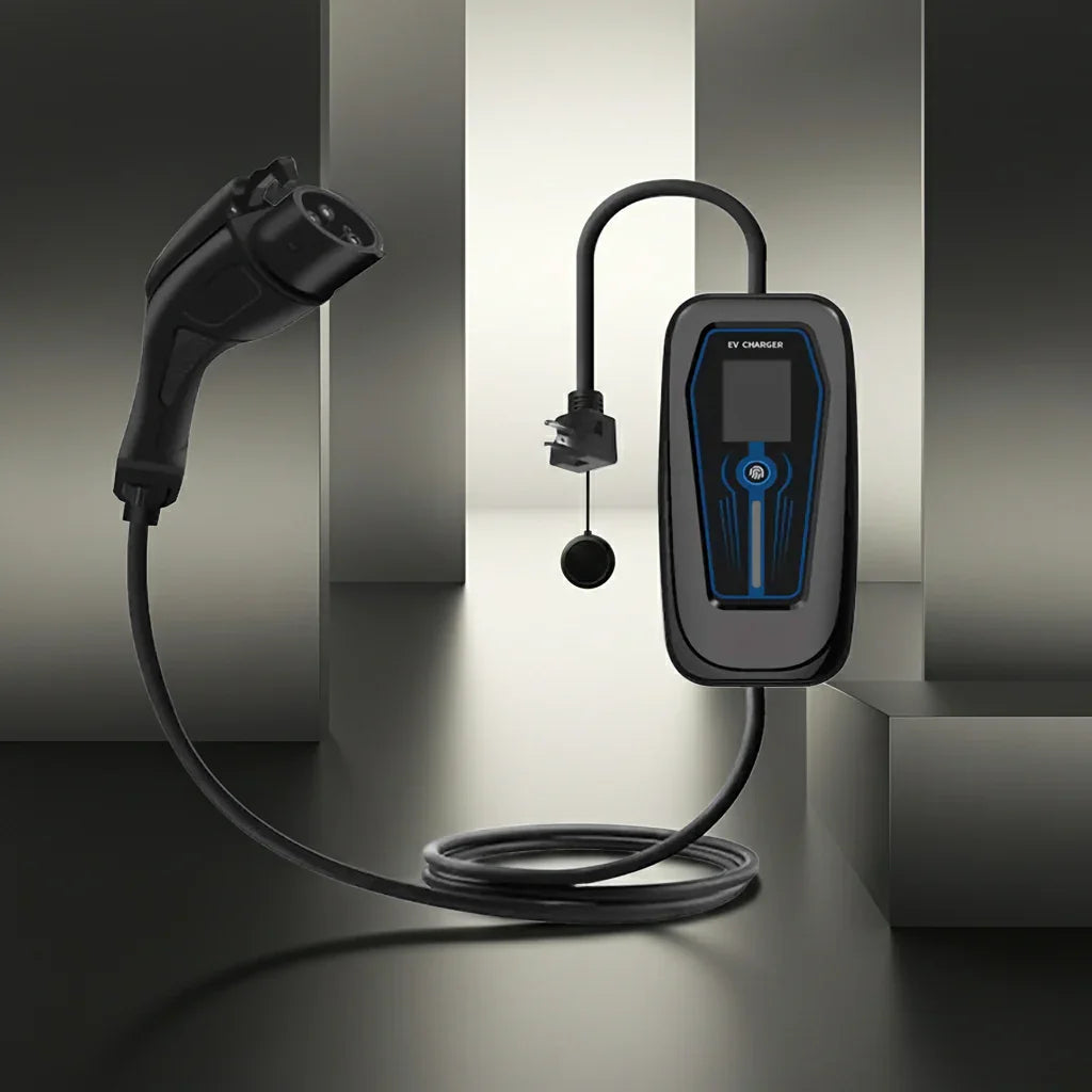 ChargePapa MRS-GY | Type 1 Portable EV Charger (1.92kW - 9.6kW OLED)