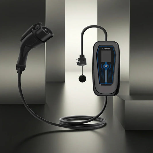 ChargePapa MRS-GY | Type 1 Portable EV Charger (1.92kW - 9.6kW OLED)