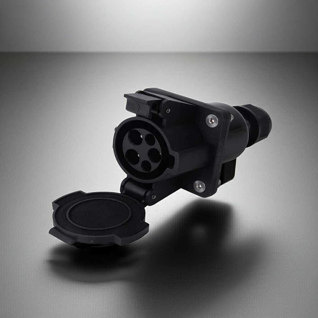 ChargePapa DIY-Link | J1772 Vehicle Inlet Socket (Type 1 / 50A Max)