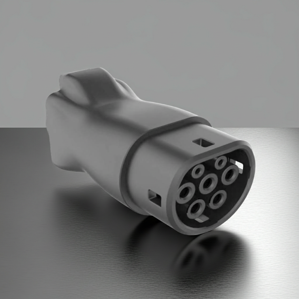 ChargePapa V2L-Plug | Type 2 EV Discharge Connector (16A / DIY Component)