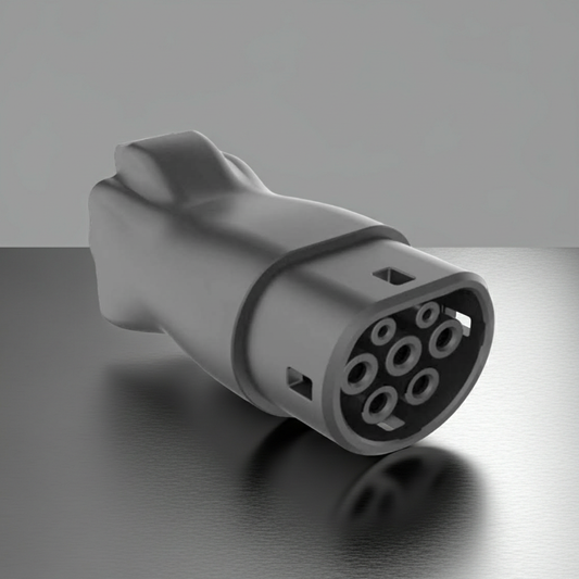 ChargePapa V2L-Plug | Type 2 EV Discharge Connector (16A / DIY Component)