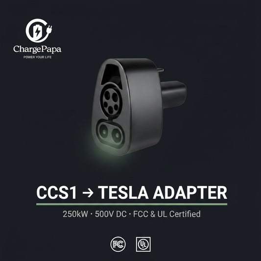 CCS1 to Tesla Dark Poster