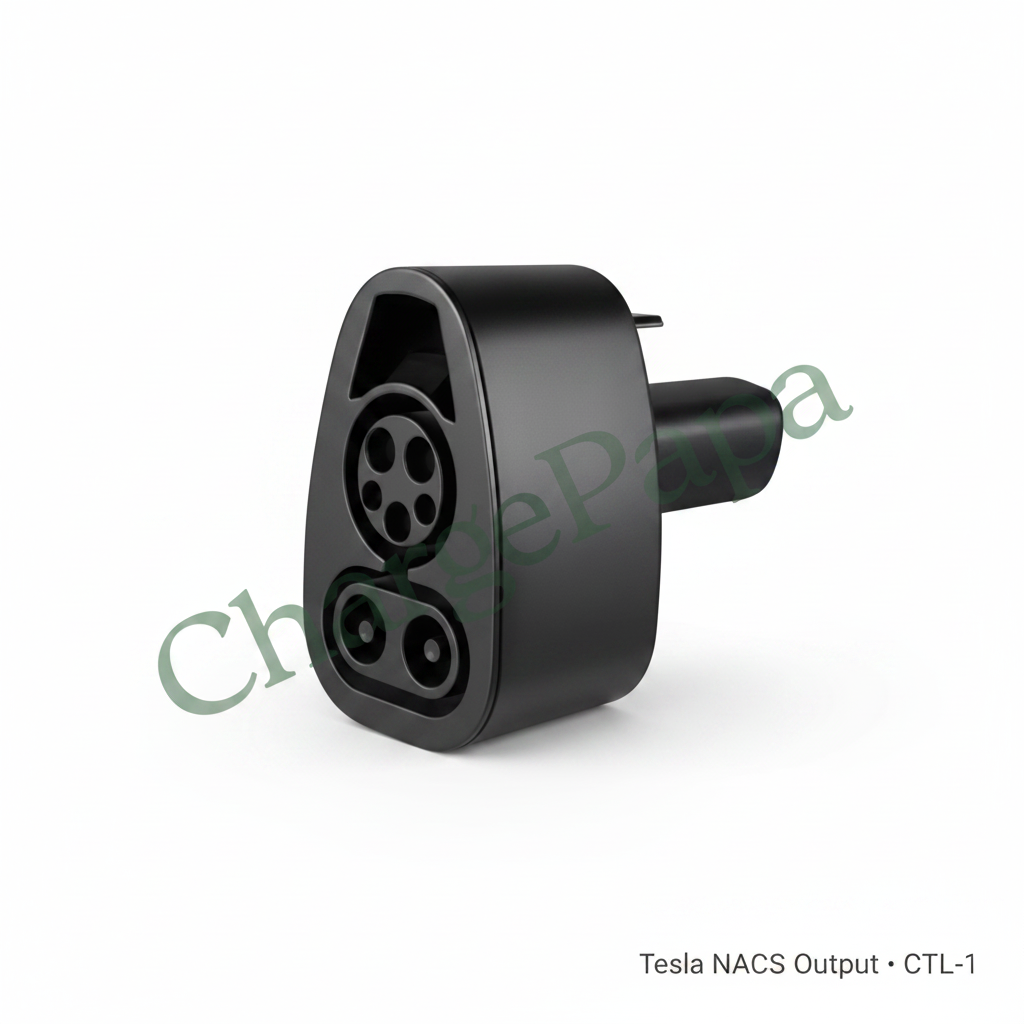 CCS1 to Tesla Side Profile Watermark