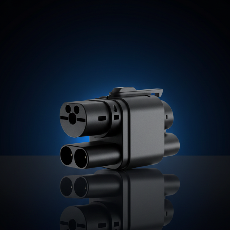 CCS2 to CCS1 Fast Charging Adapter (250kW / US Spec EV)