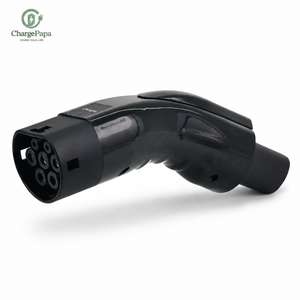 ChargePapa Omni-Link GB/T to Tesla NACS Right Angle Adapter Pro 50A white background main product image