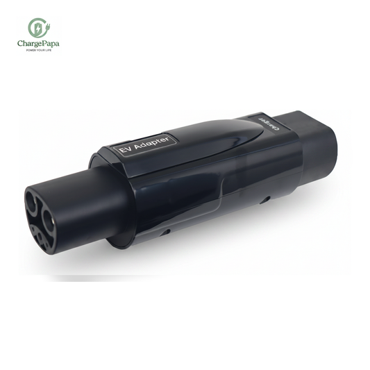 ChargePapa Tesla-Link Type 2 to Tesla NACS Adapter Pro 50A AC white background main product image