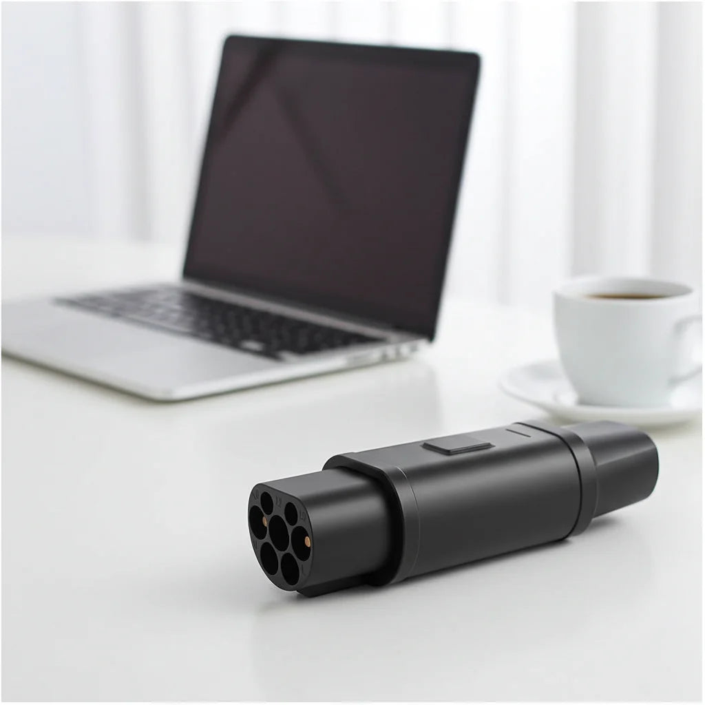 ChargePapa Tesla-Link | Type 2 to Tesla Adapter (50A Max / US Spec EV)