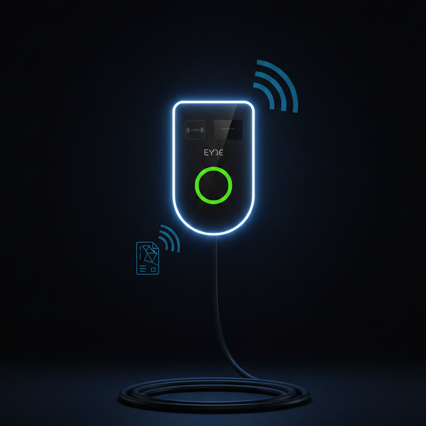 ChargePapa MRS-EU | 7kW-22kW Smart AC Wallbox (Type 2, WiFi/App/RFID)- Smart Tech Poster