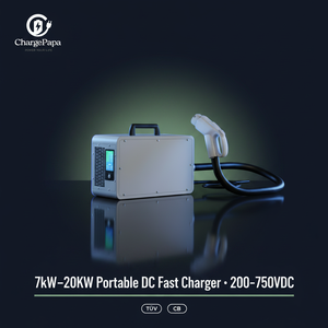 ChargePapa SVC-TG | Movable DC Fast Charger (7kW-20kW) with wifi,Bluetooth