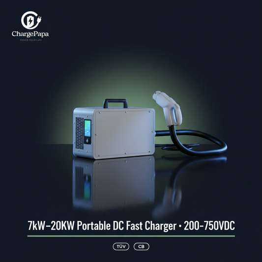 ChargePapa SVC-TG | Movable DC Fast Charger (7kW-20kW) with wifi,Bluetooth