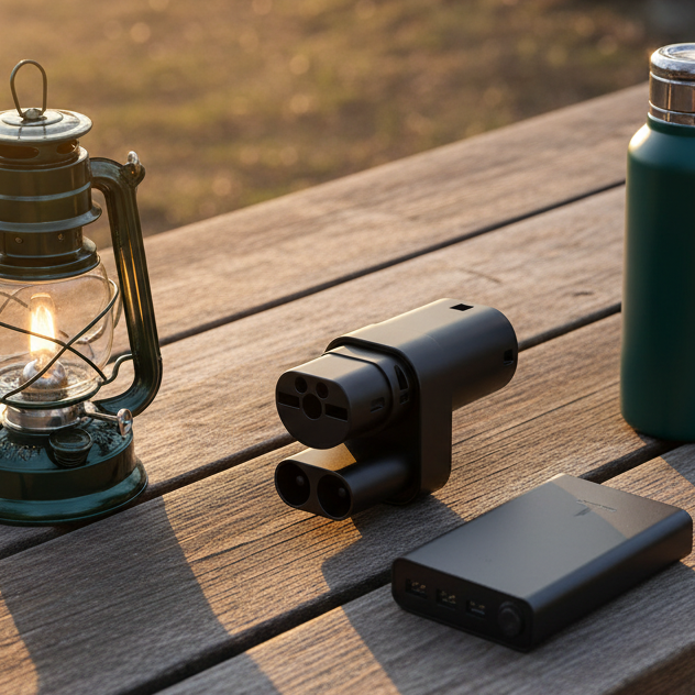 V2L - Outdoor Table Flat Lay